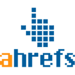 Logotipo de la empresa Ahrefs